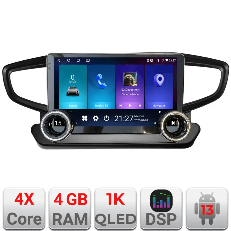 Navigație Android Hyundai Ioniq 2016-2020 Edotec 4GB+64GB 10.5 inch Chilipir
