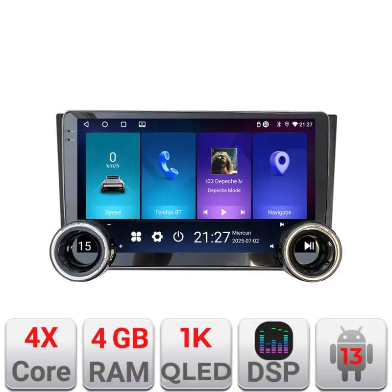 Navigatie Android Seat Ibiza 2017+ Edotec 10.5 inch 4GB RAM 64GB Vezi acum