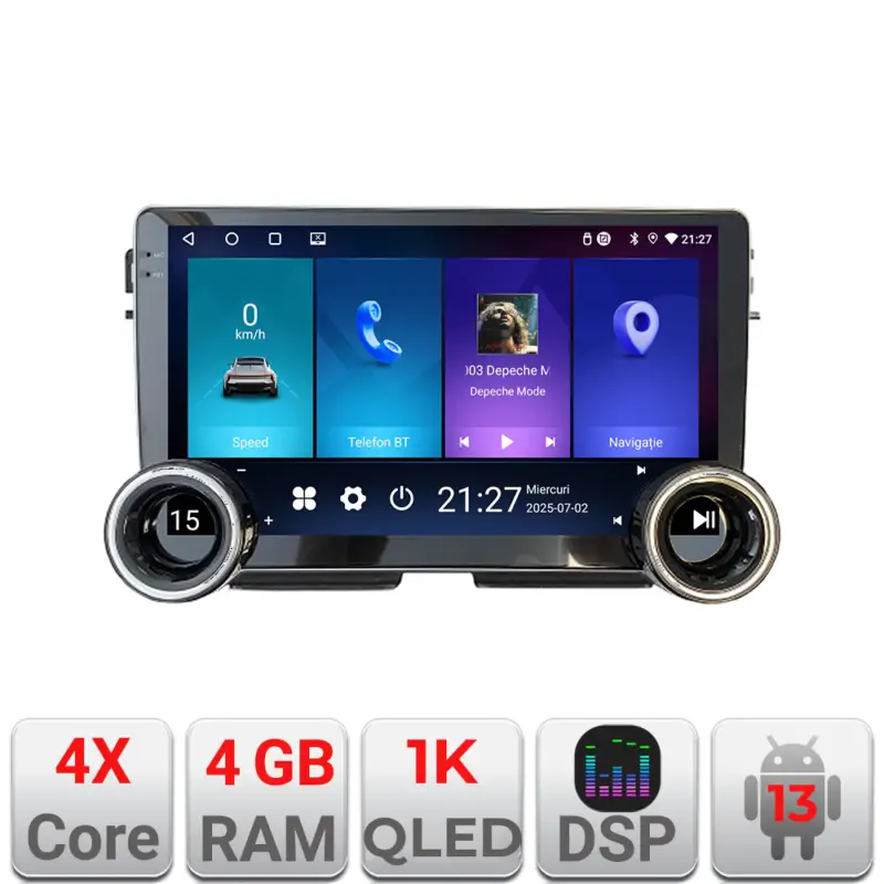 Navigație Android Honda HR-V 2013-2018 Edotec 4GB+64GB 10.5 inch 1K Noutate