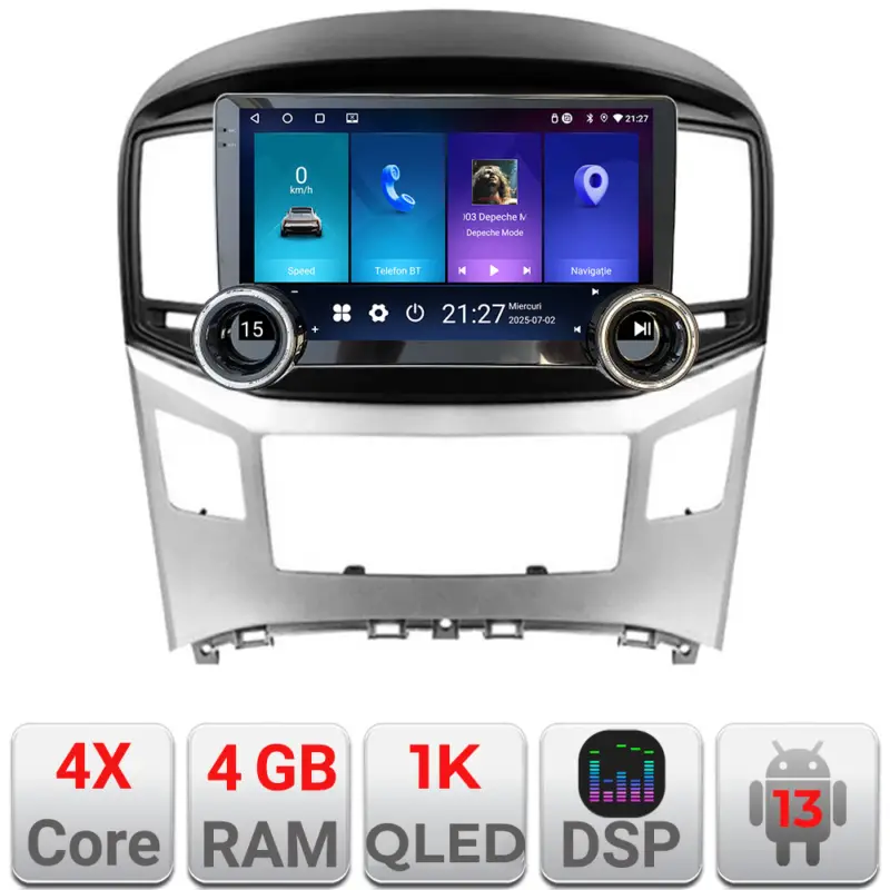 Ultima șansă Navigație Hyundai H1 Starex 2016+ Android 10.5 inch 4GB RAM 64GB
