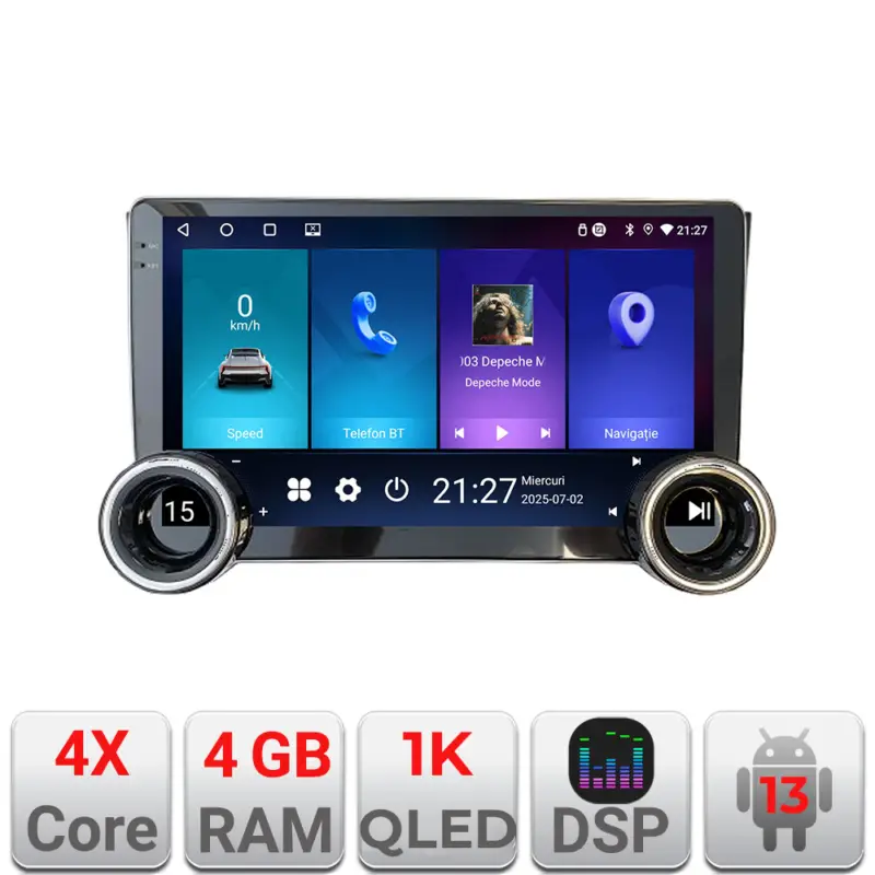 Navigație VW Golf 6 2009-2013 Android 13, 4GB RAM, 64GB, 10.5 inch Preț redus