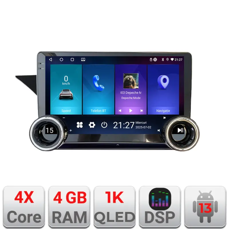 Navigatie Android Mercedes GLK X204 2012-2015, 10.5 inch, 4GB+64GB Ofertă