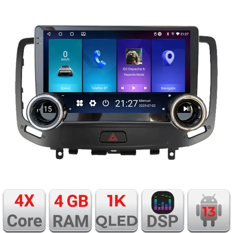 Navigatie Android Infiniti G35 G37 2006-2013, 10.5 inch, 4GB+64GB Reducere de preț