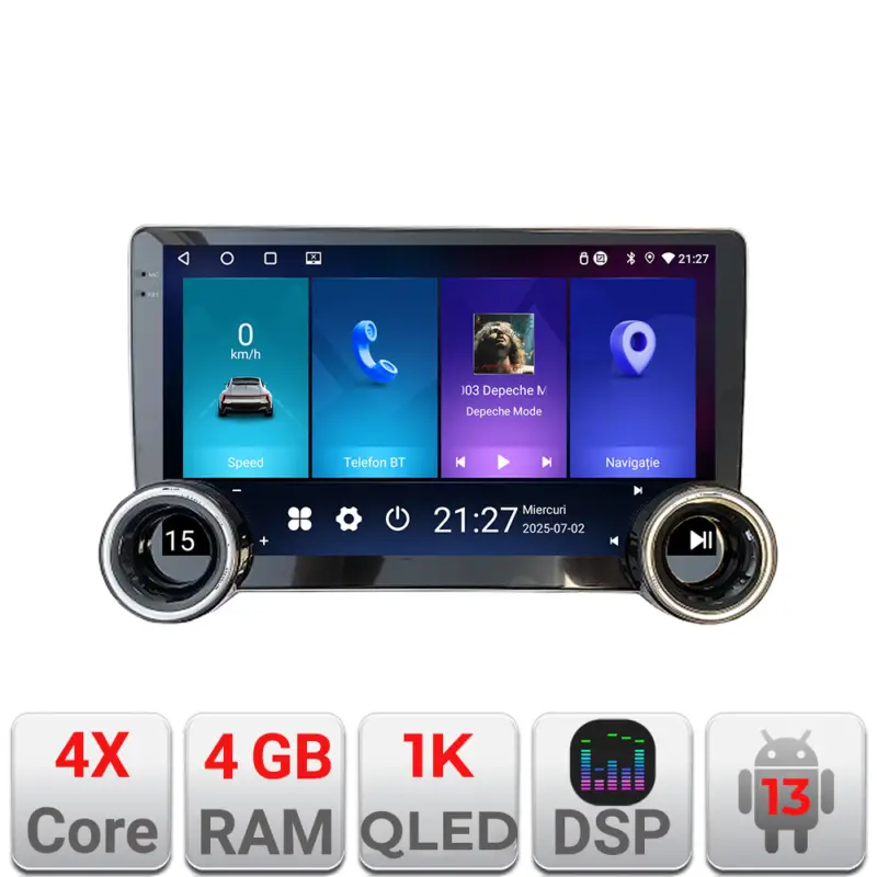 Navigație Android Iveco Daily 2007-2014, 4GB RAM, 64GB, 10.5 inch Doar azi