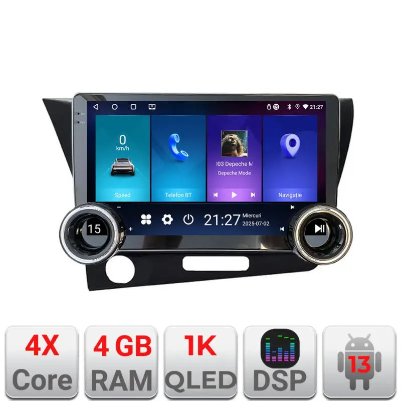 Reducere extra Navigație Android Honda CR-Z 2006-2013, 10.5 inch Incell 1K, 4+64 GB