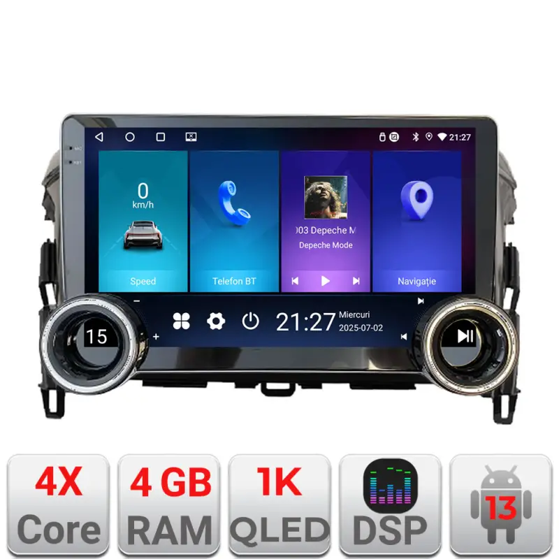 Reducere Navigatie Android Mitsubishi Eclipse Cross 2017+ Edotec 10.5 inch 4GB+64GB