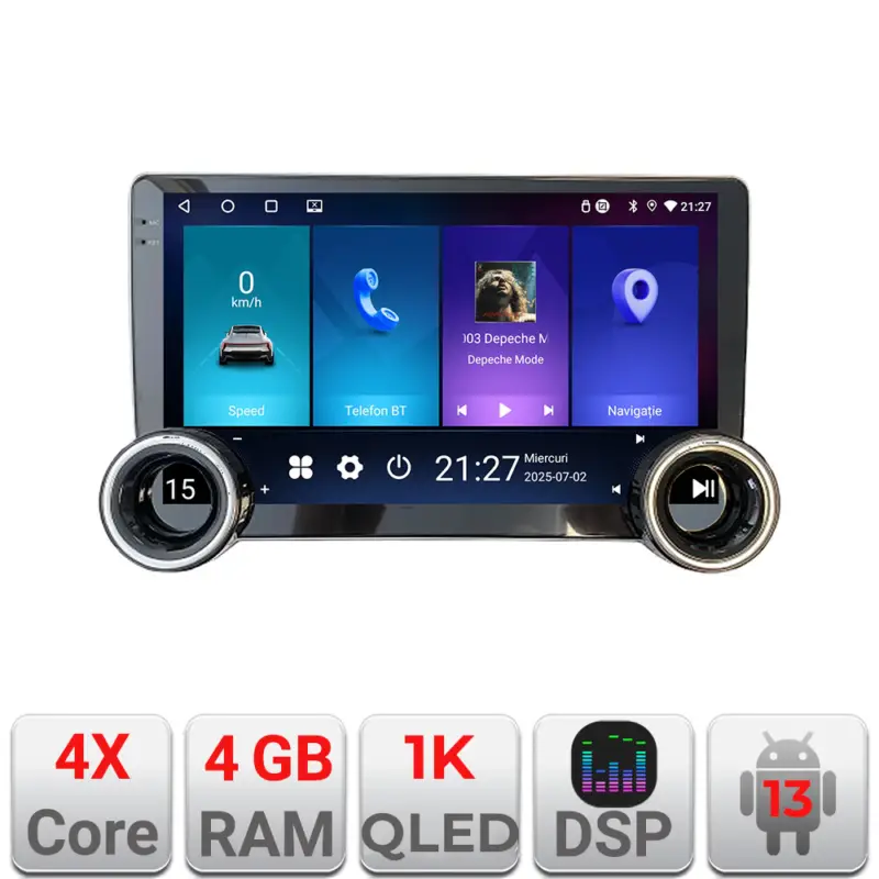 Retur ușor Navigație Android Kia Ceed 2010-2012 Edotec 4GB+64GB, 10.5 inch, GPS