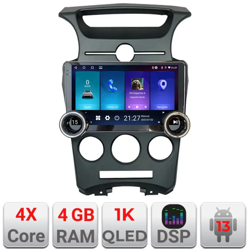 Retur ușor Navigație Android Kia Carens 2006-2012, 4GB RAM, 64GB, 10.5 inch