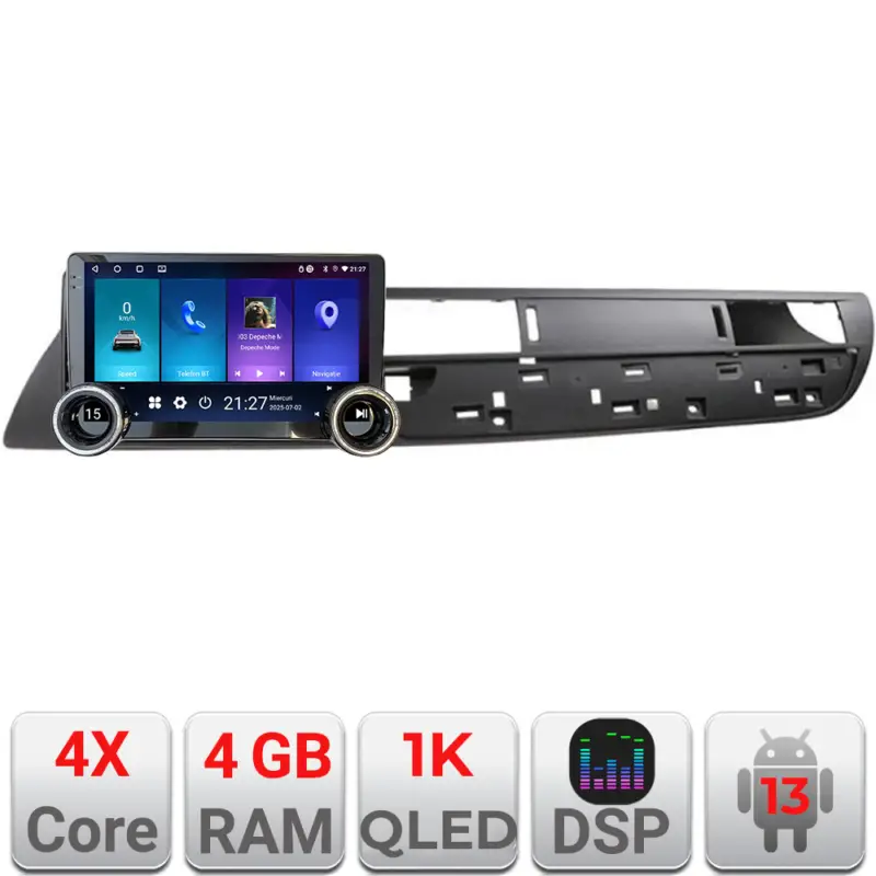 Nu rata Navigatie Citroen C5 2008-2017, 10.5 inch, Android 13, 4GB+64GB