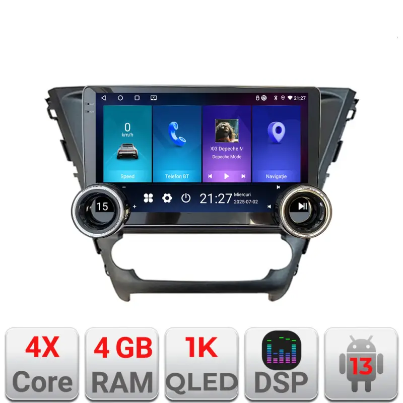 Navigatie Toyota Avensis 2015-2019 Edotec 10.5 inch Android 4GB+64GB Bestseller