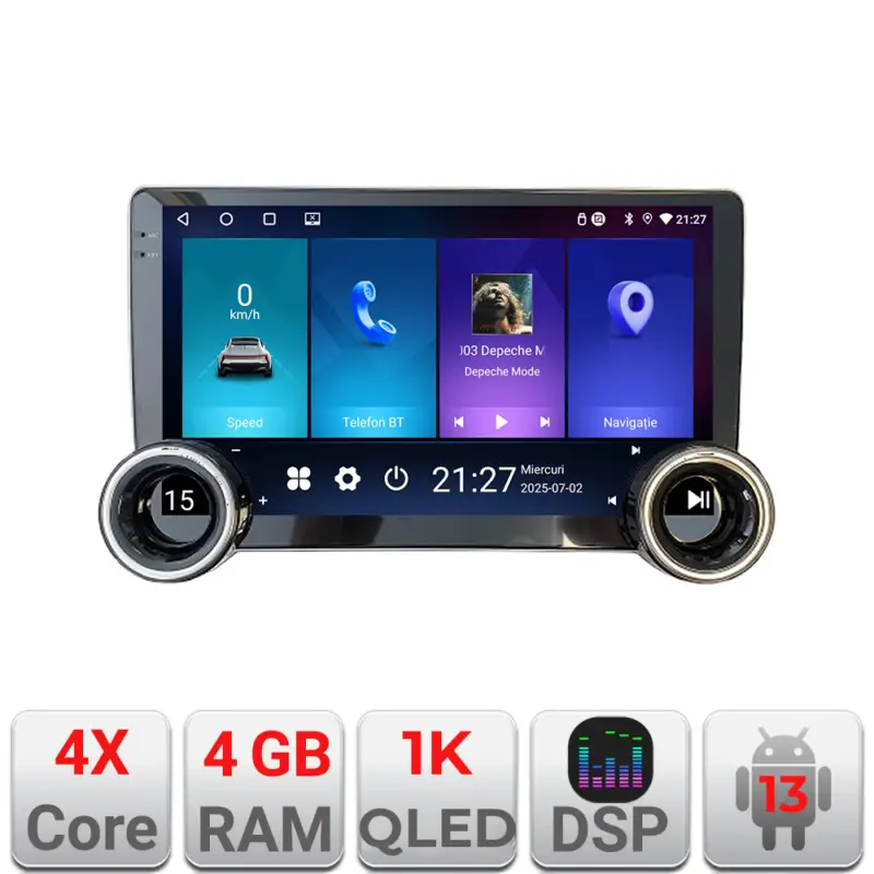 Ultima șansă Navigație Toyota Avensis 2003-2008 Android 13, 4GB RAM, 64GB, 10.5 inch