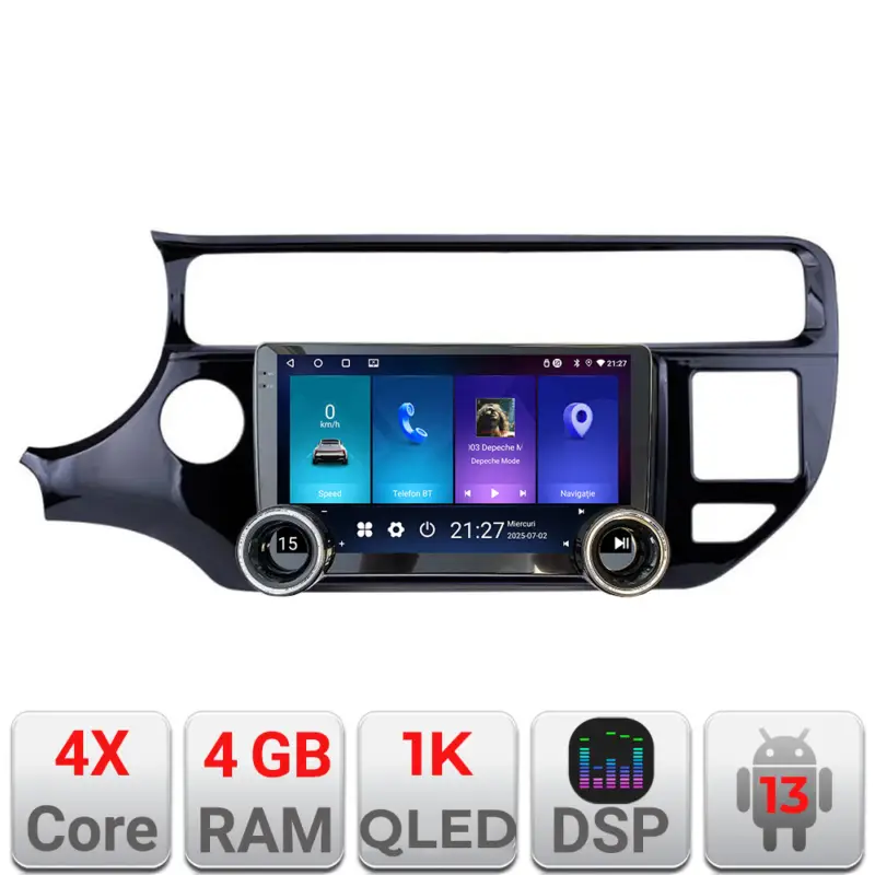 Navigație Kia Rio 2014-2017 Edotec 10.5 inch Android 4GB+64GB Ofertă specială