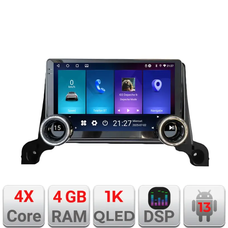 Navigație Android Peugeot 5008 2016-2020, 10.5 inch, 4GB+64GB, GPS Reduceri