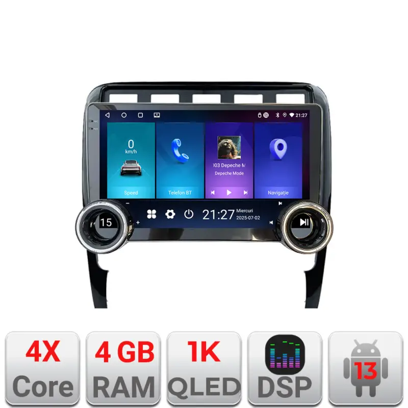 Navigație Android Porsche Cayenne 2002-2011, 10.5 inch, 4GB+64GB Bestseller