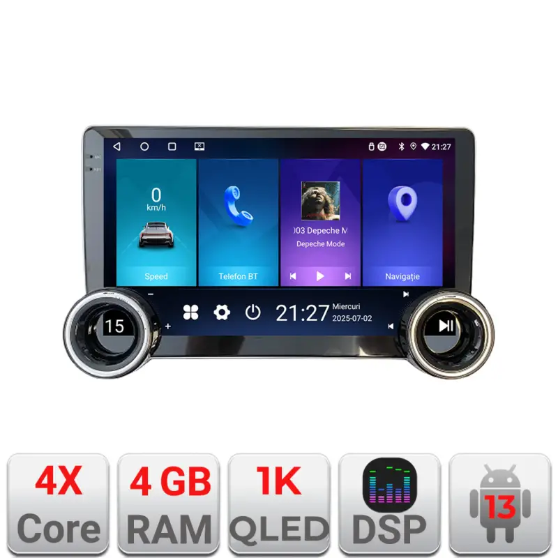 Reducere Navigatie Android Toyota Corolla 2019+ Edotec 10.5 inch 4GB RAM 64GB