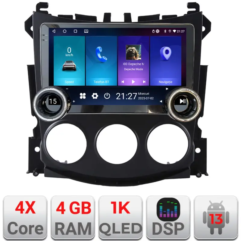 Reducere de preț Navigație Nissan 370Z 2008-2012 Edotec 10.5 inch Android 4GB+64GB