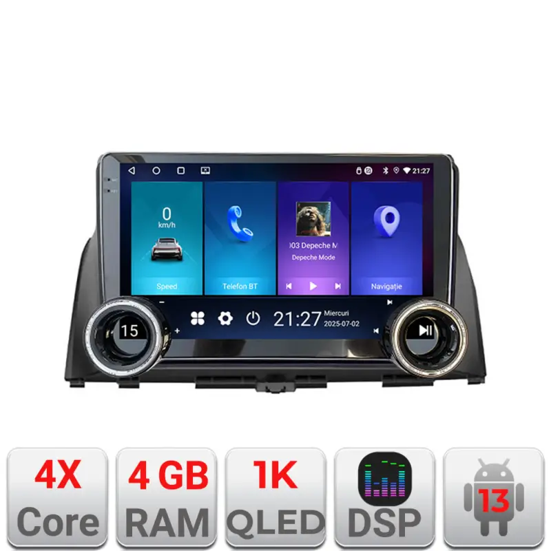 Expediere rapidă Navigatie Android Kia Optima 2016+ 10.5 inch 4GB RAM 64GB GPS WiFi