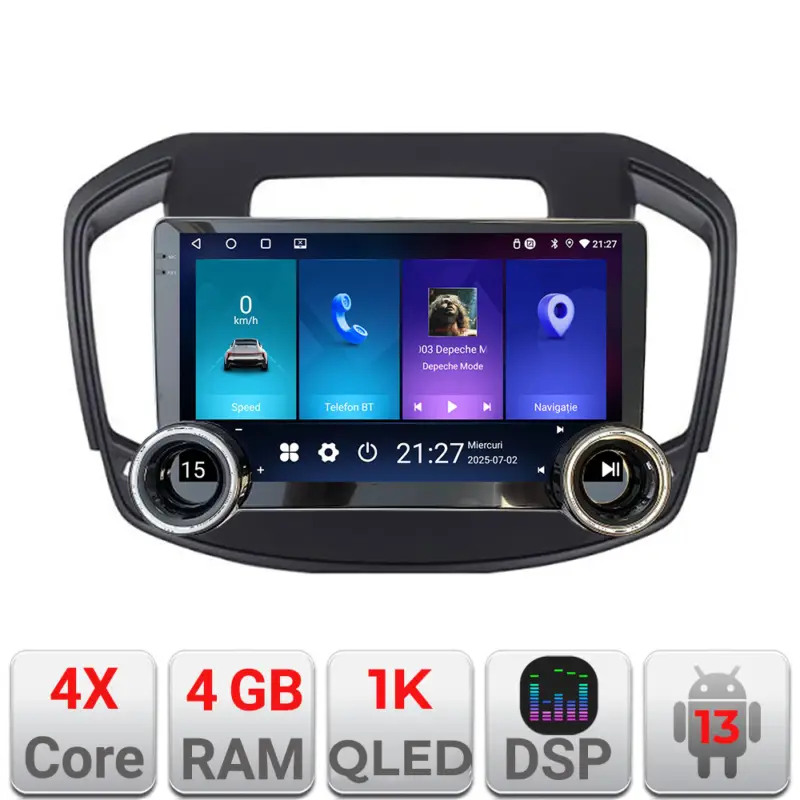 Preț mic Navigatie Opel Insignia 2014-2017 Android 13, 4GB RAM, 64GB, 10.5 inch