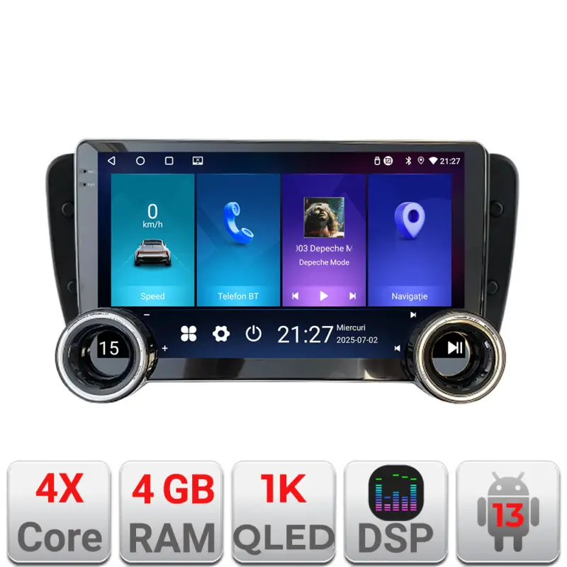 Mai ieftin Navigație Android Seat Ibiza 2008-2014, 10.5 inch, 4GB RAM, 64GB, GPS