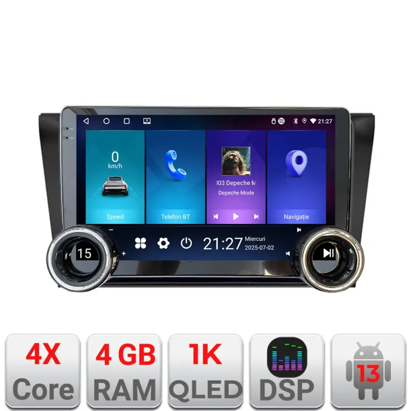 Comandă acum Navigație Mazda 3 2004-2009 Edotec 10.5 inch Android 4GB+64GB WiFi GPS