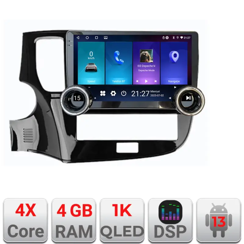 Ofertă exclusivă Navigatie Android Mitsubishi Outlander 2020+ 10.5 inch 4GB RAM 64GB