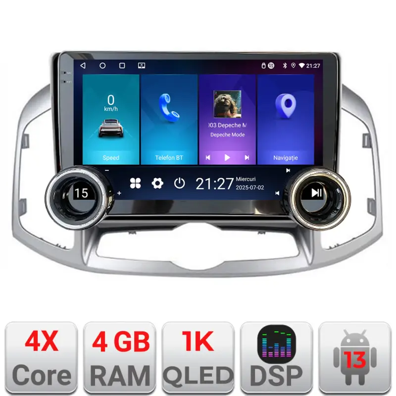 Navigație Android Chevrolet Captiva 2012-2018, 10.5 inch, 4GB RAM, 64GB Ieftin