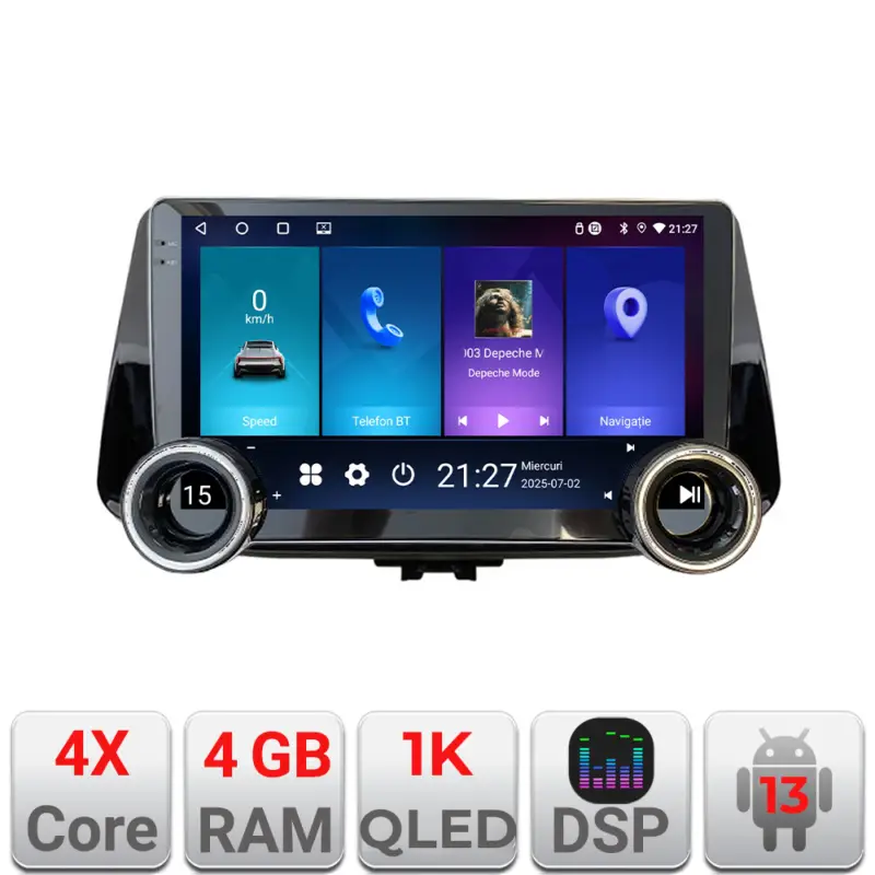 Cumpără acum Navigație Hyundai i30 2017+ Android 10.5 inch 4GB RAM 64GB GPS WiFi
