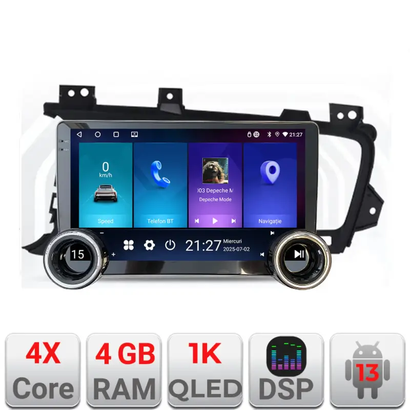 Navigație Android Kia Optima 2011-2013 Edotec 4GB+64GB 10.5 inch Ofertă specială