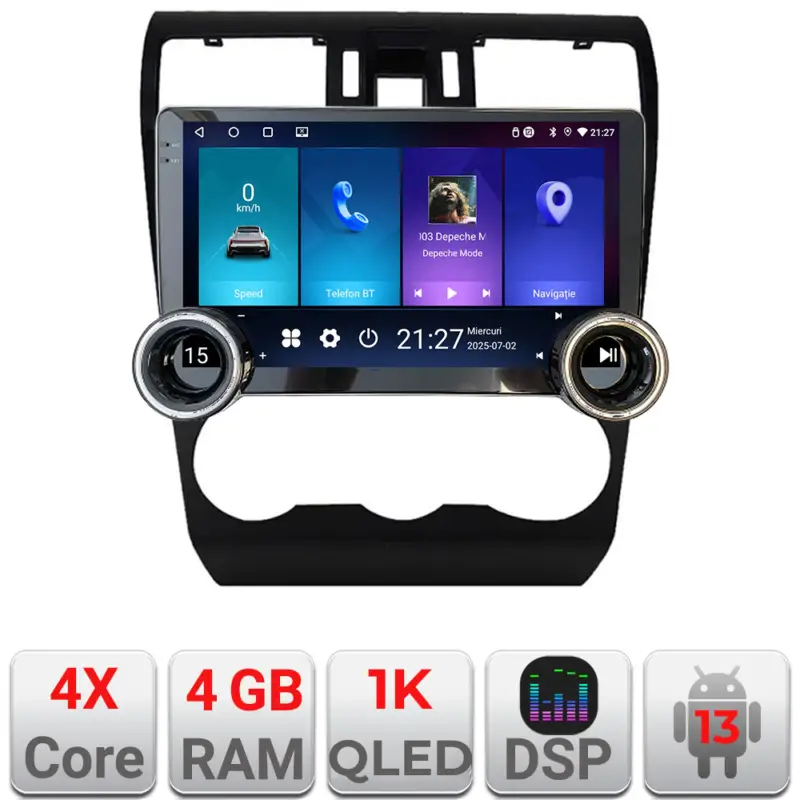 Cumpărături sigure Navigatie Android 10.5 inch Subaru Forester Impreza XV 2013+ 4GB/64GB