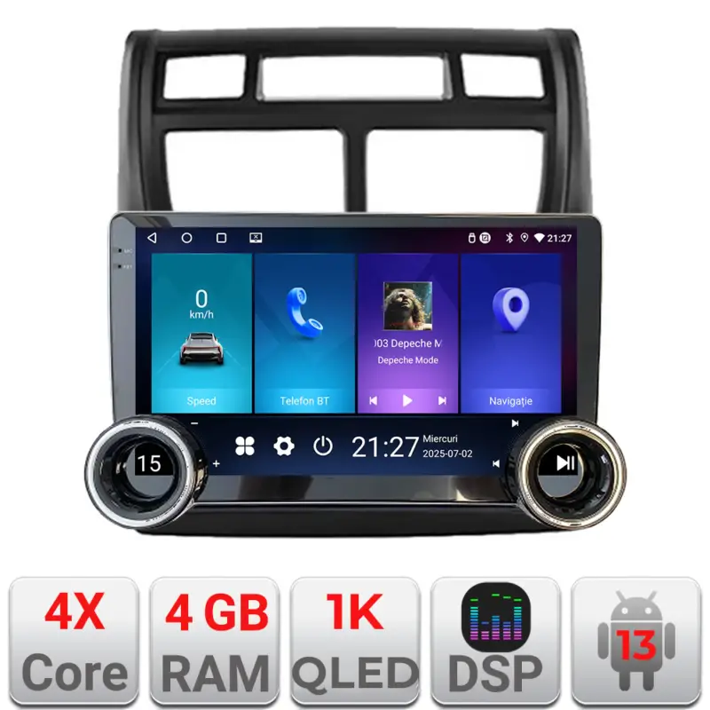 Navigatie Android Kia Sportage 2007-2013, 10.5 inch, 4GB RAM, 64GB Comandă acum