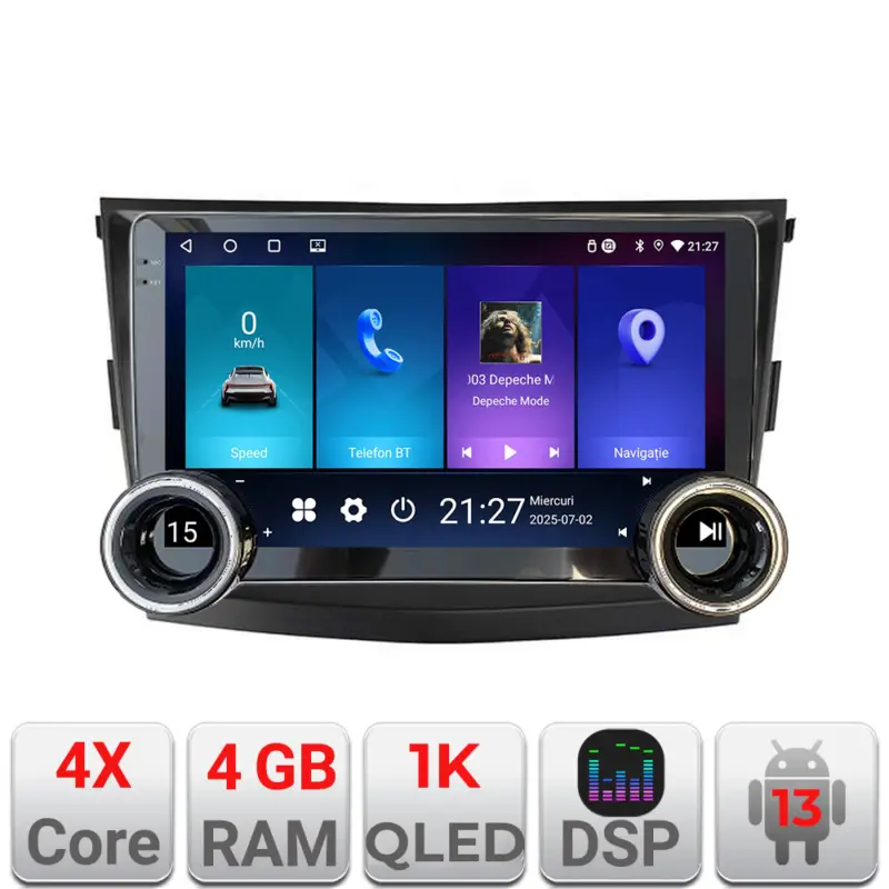 Navigatie Android SsangYong Tivoli 2015-2019, 10.5 inch, 4GB RAM, 64GB Lichidare de stoc
