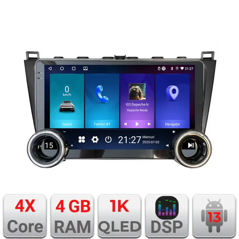 Navigatie Mazda 6 2007-2011 Edotec 10.5 inch Android 4GB RAM 64GB Ofertă