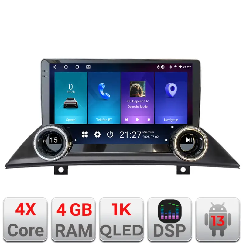 Navigație BMW X3 E83 2004-2012 Edotec 10.5 inch Android 4GB+64GB Ofertă specială