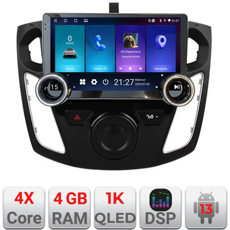 Mai ieftin Navigatie Android Ford Focus 3 2011-2018 Edotec 10.5 inch 4GB+64GB