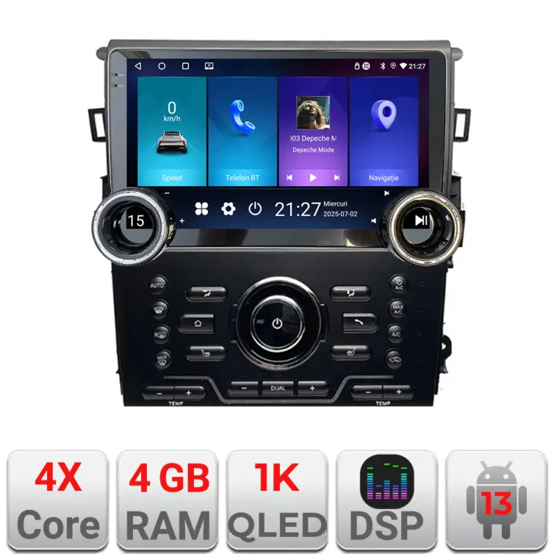 Cumpără acum Navigatie Android Ford Mondeo MK5 2015-2022, 10.5 inch, 4GB+64GB