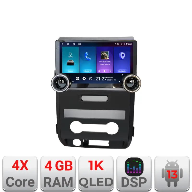 Navigatie Android Ford F150 2008-2014 Edotec 10.5 inch 4GB+64GB Reducere