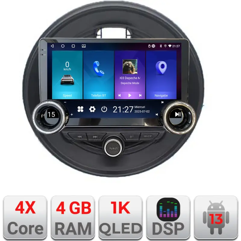 Reducere Navigatie Mini Cooper 2015-2019 10.5 inch Android 4+64GB WiFi GPS