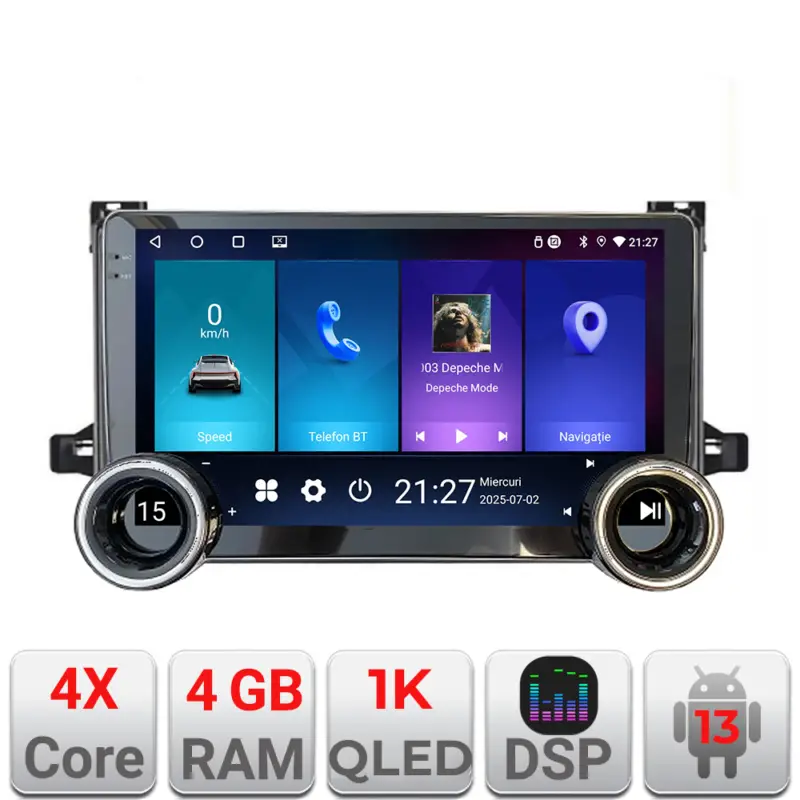 Navigație Toyota Urbancruiser 2009-2014 Edotec 10.5 inch Android 4GB+64GB Reduceri
