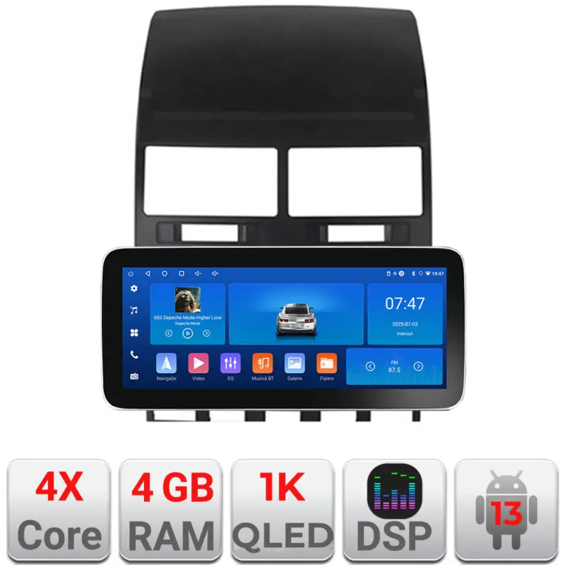 Navigatie Android VW Touareg 2004-2011 Edotec 12.3 inch 4GB+64GB Reducere de preț