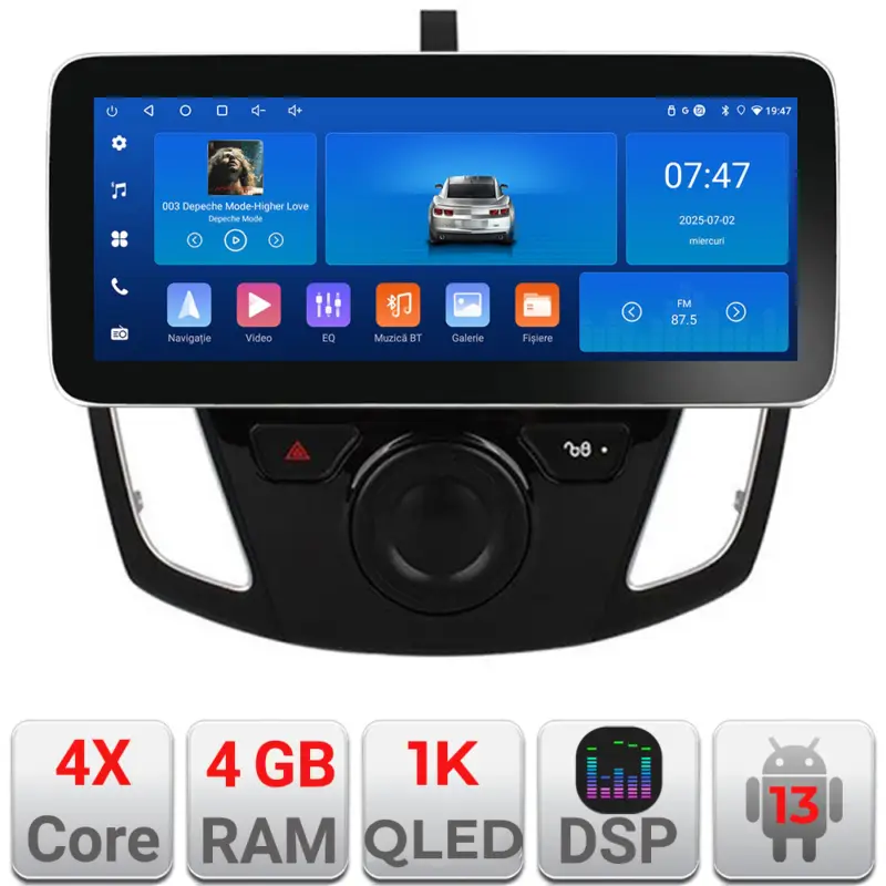 Ofertă Navigatie Android Ford Focus 3 2011-2018, 12.3 inch, 4GB RAM, 64GB