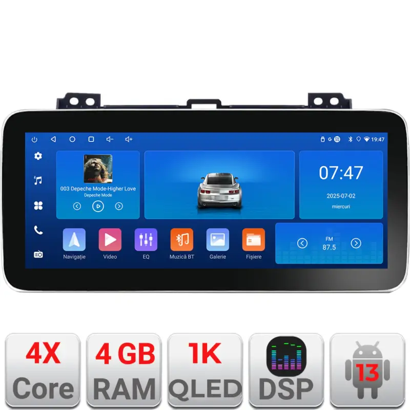 Preț redus Navigație Android Toyota Prado 2004-2009, 12.3 inch, 4GB RAM, 64GB