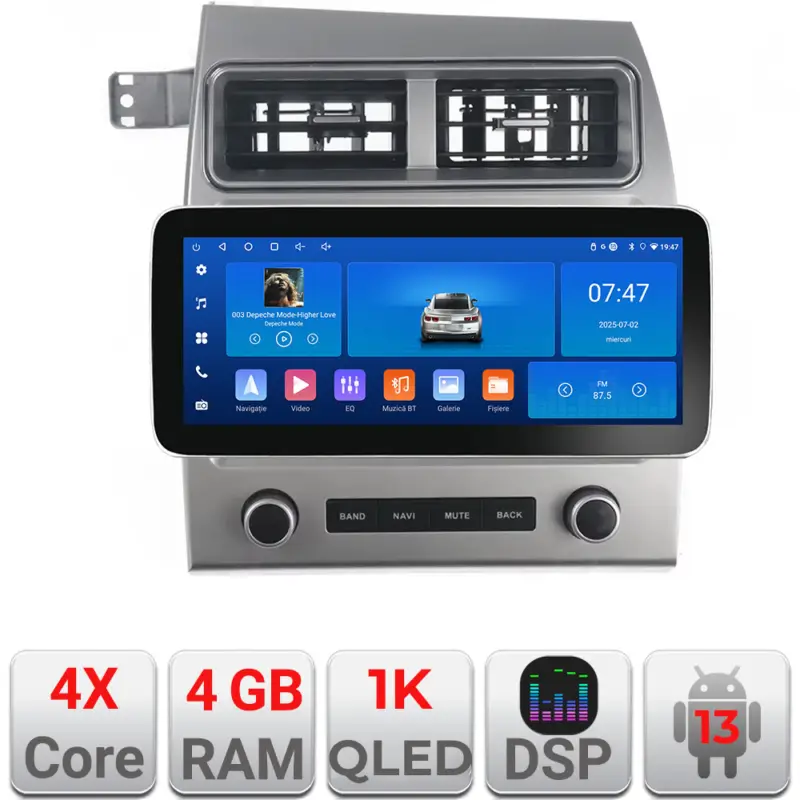 Navigatie dedicata Audi Q7 2005-2015 Edotec 12.3 inch Android 13 4+64GB Popular