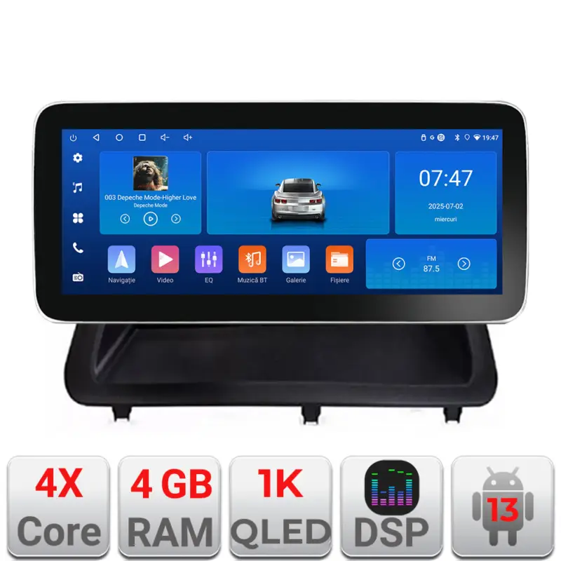 Navigatie Android Lexus CT 2011-2018, 12.3 inch Incell 1K, 4GB+64GB Mai ieftin