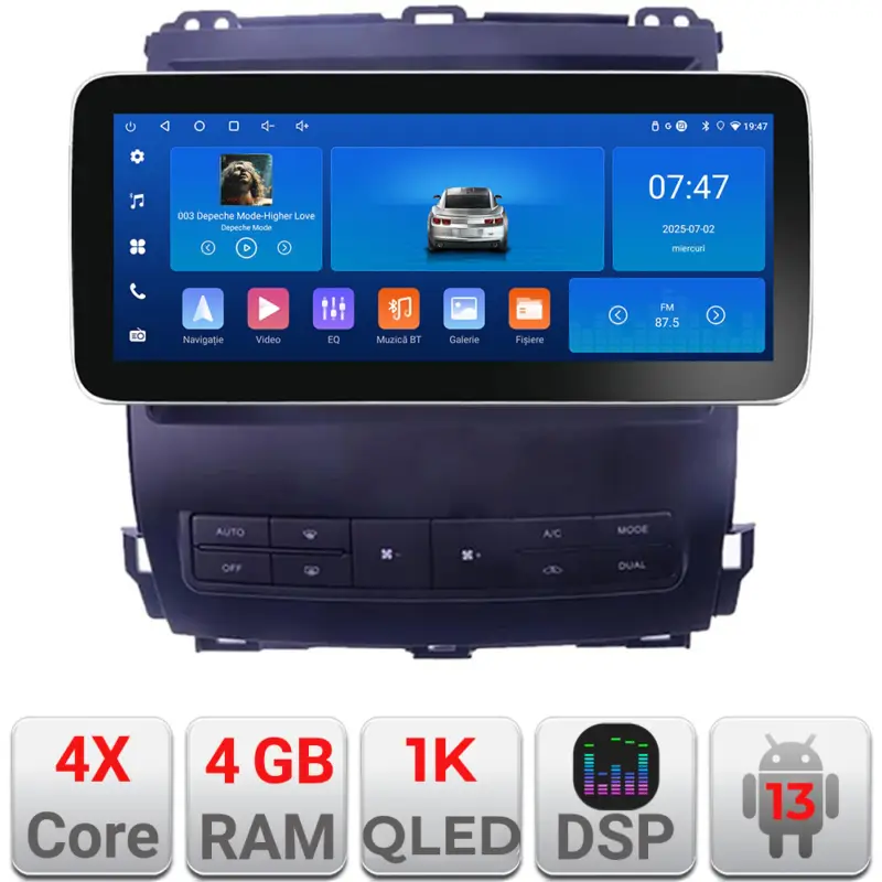 Reducere specială Navigație Toyota Prado J120 2002-2009 Edotec 12.3 inch Android 4GB+64GB