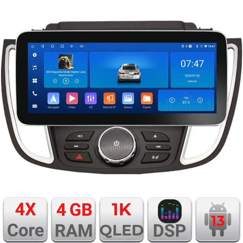 Livrare rapidă Navigatie Android Ford Kuga 2015-2020, 12.3 inch, 4GB RAM, 64GB