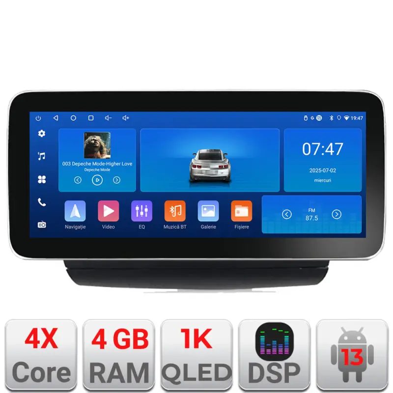 Navigatie Toyota Prius 2002-2010 Edotec 12.3 inch Android 4GB+64GB Promoție