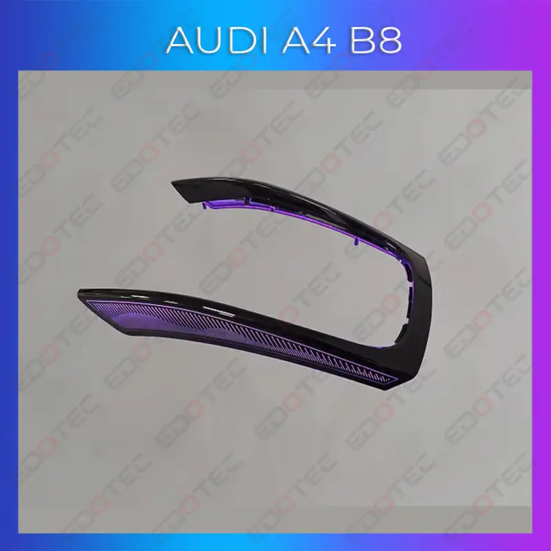 Reducere extra Lumini ambientale dedicate pentru Audi A4 B8 consola centrala, control din telefon