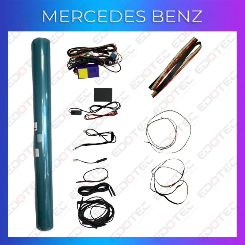 Lumini ambientale Mercedes pentru plafon sau geamuri, control OEM și aplicație Reducere