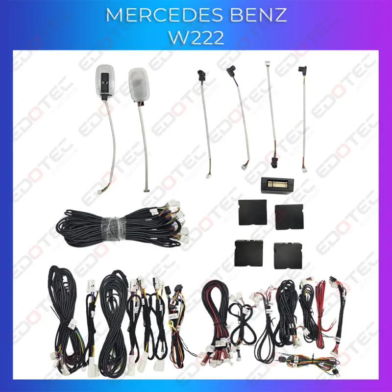 Plată securizată Set lumini ambientale Mercedes S W222 cu control din telefon și sistem original