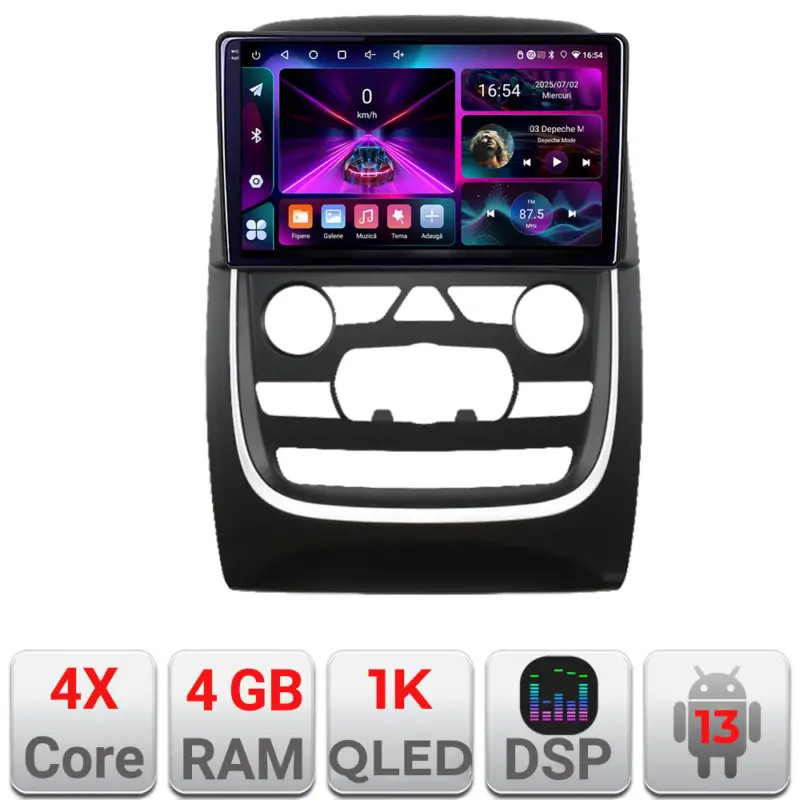 Navigatie Android Dodge Durango 2014-2020, 4GB RAM, 64GB, QLED Transport gratuit